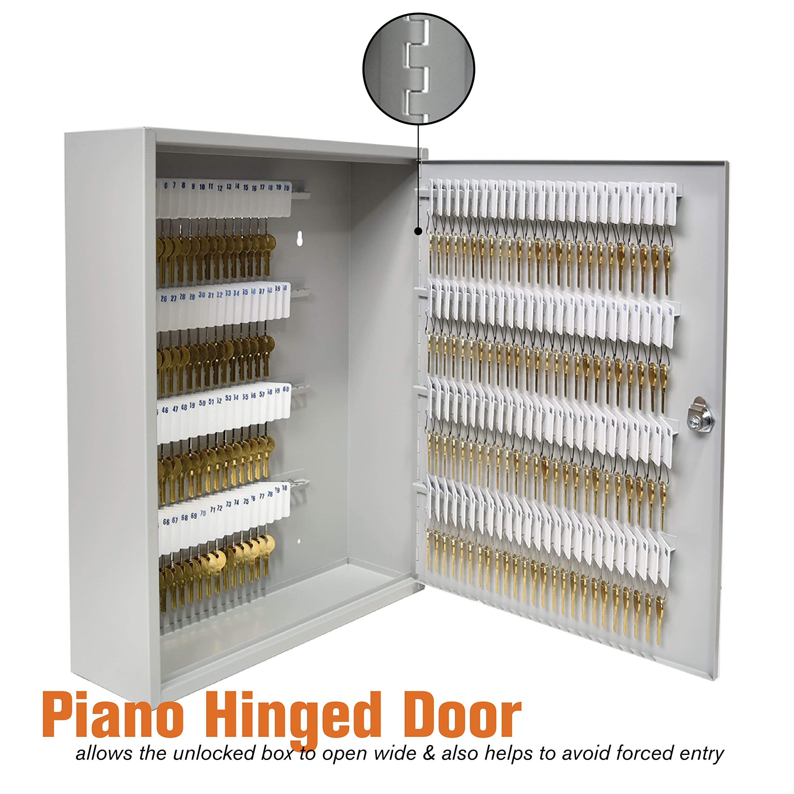Amazon.com: BankSupplies STEELMASTER 200-Key Cabinet | Piano